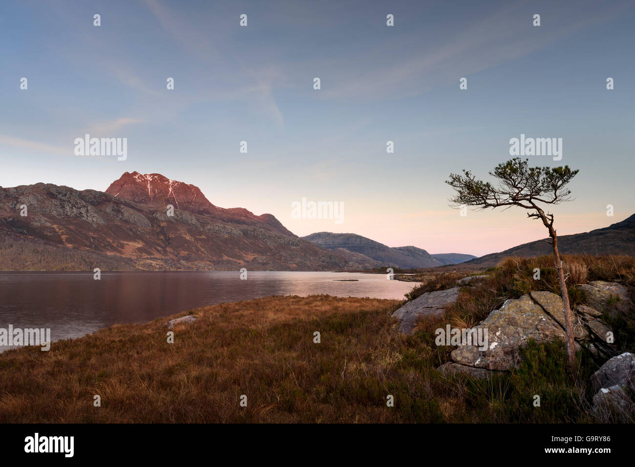 Loch Maree Foto Stock