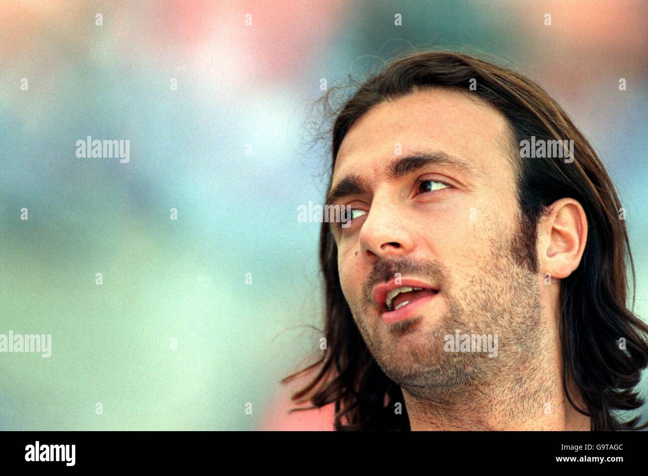 Calcio - FIFA Confederations Cup - Gruppo B - Francia / Australia. Christophe Dugarry, Francia Foto Stock