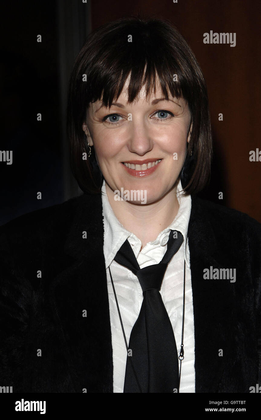 L'attrice Kacey Ainsworth arriva allo speciale screening dell'episodio finale di "Life on Mars" a BAFTA a Piccadilly, nella zona ovest di Londra. Foto Stock