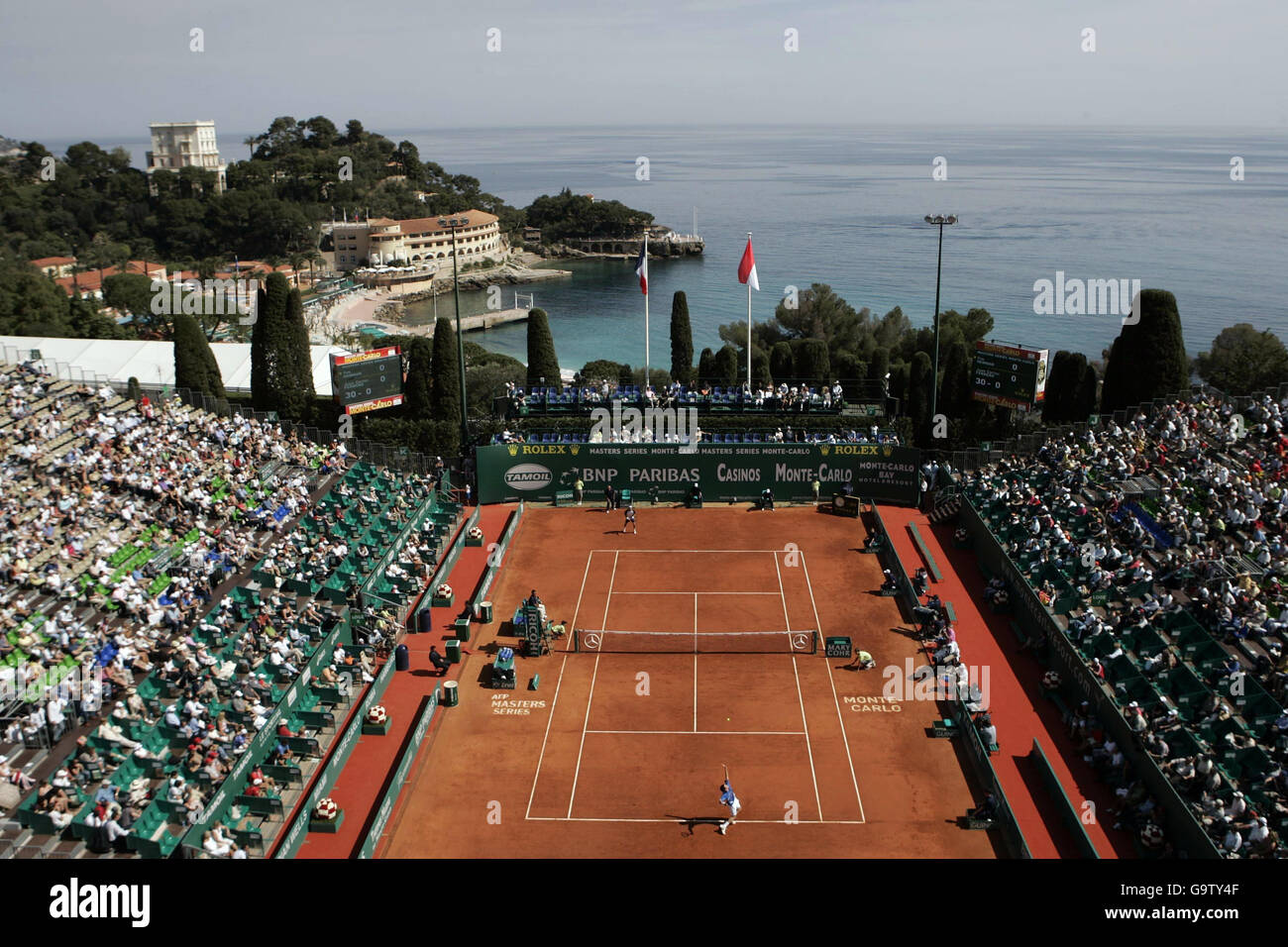 Tennis - Masters Series - Primo round - Monte-Carlo Foto Stock