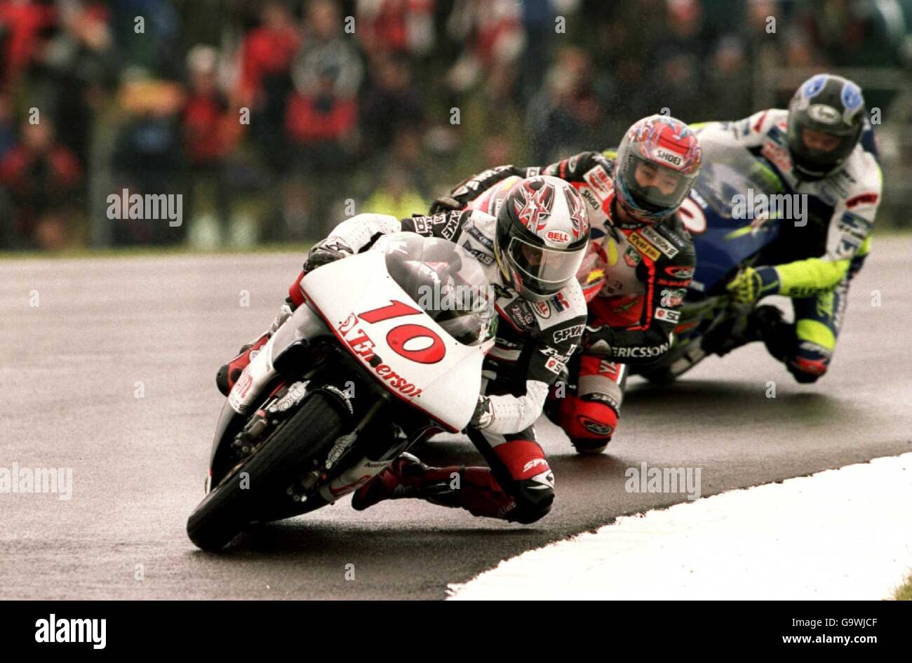 Il motociclismo - 500cc nel Campionato del Mondo - British Grand Prix - Donington Park Foto Stock