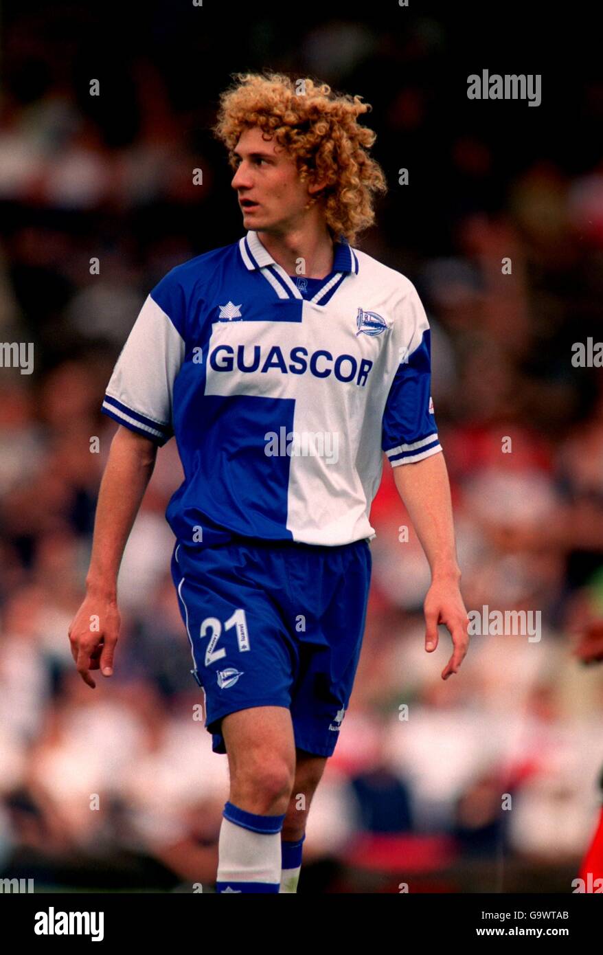 Calcio - amichevole - Fulham v Deportivo Alaves. Fabricio Cococcini, Deportivo Alaves Foto Stock