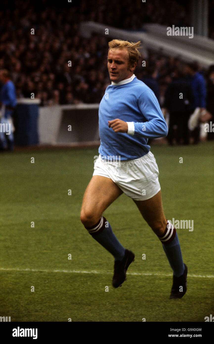 Soccer League Division One - Manchester City v Everton- Maine Road Foto Stock