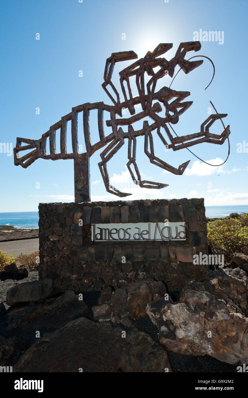 Jameos del Agua, Lanzarote, Isole Canarie, Spagna, Europa Foto Stock