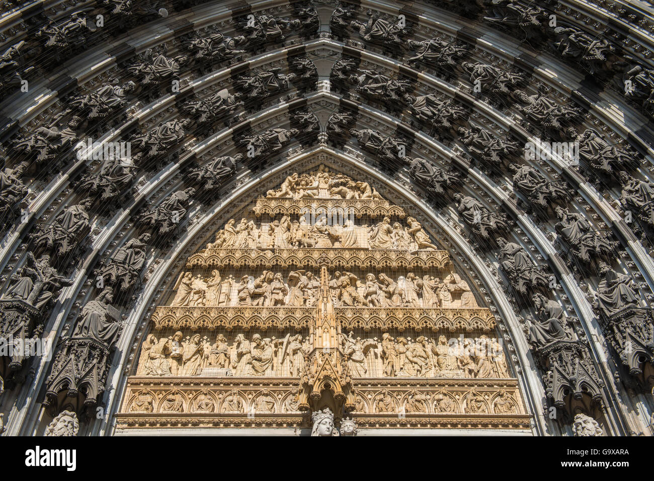 La cattedrale di Colonia, Germania Foto Stock