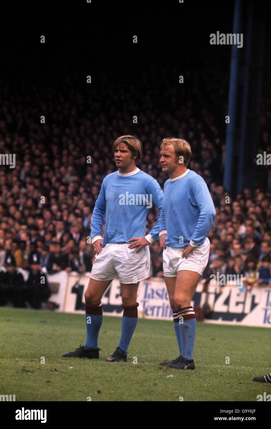 Soccer League Division One - Manchester City v Everton - Maine Road Foto Stock