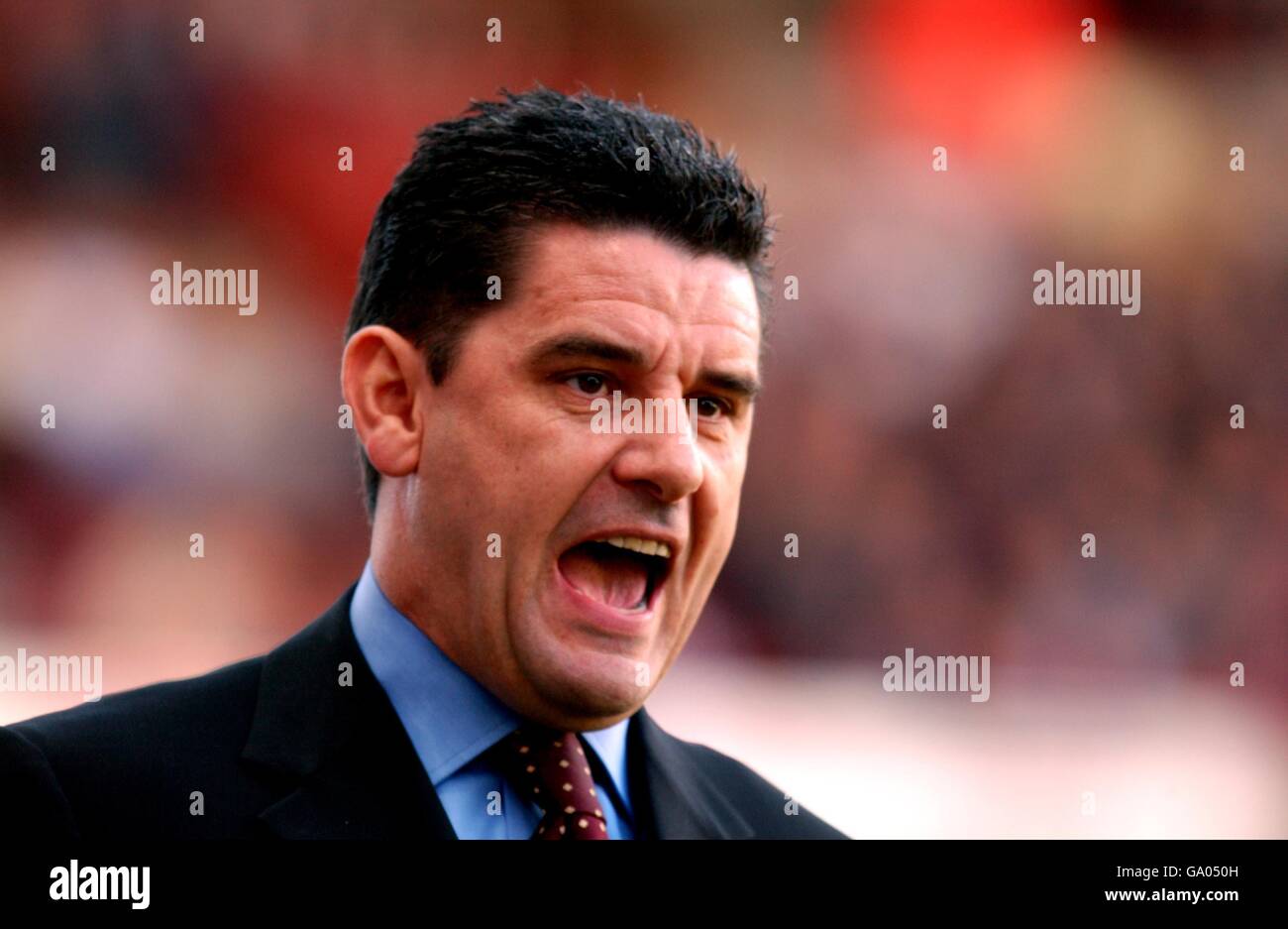 Calcio - fa Barclaycard Premiership - Aston Villa / Sunderland. John Gregory, Aston Villa Manager Foto Stock