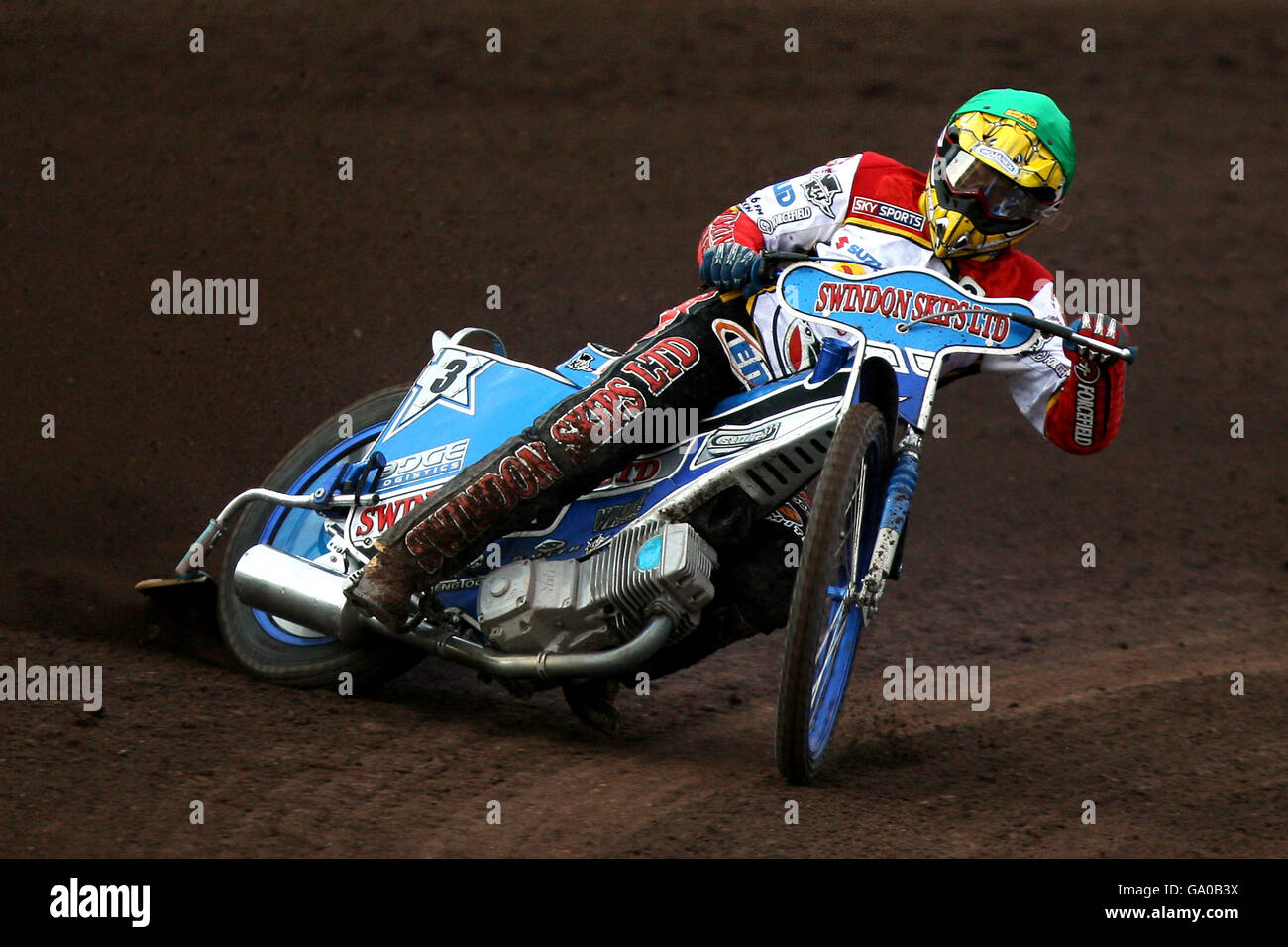 Speedway - 2007 Elite League - Coventry Buildbase API v Swindon Robins - Brandon Stadium Foto Stock