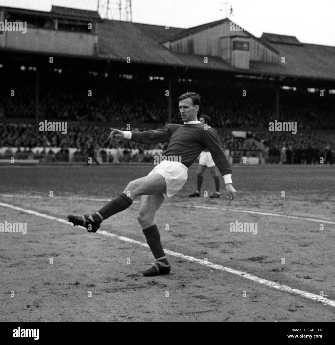 Calcio - Pat Crerand. Pat Crerand di Manchester United Foto Stock