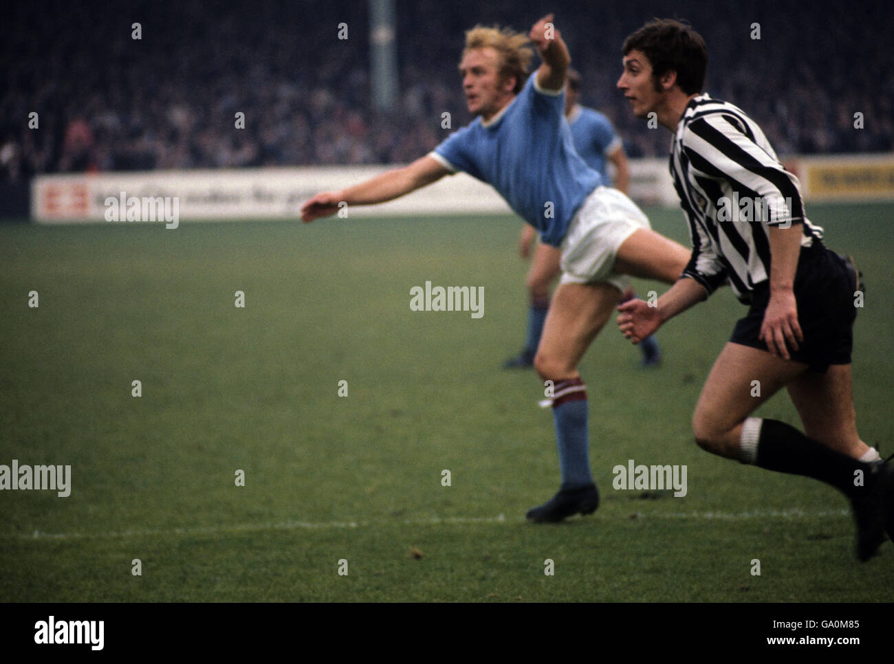 Soccer League Division One - Manchester City v Newcastle United - Maine Road Foto Stock
