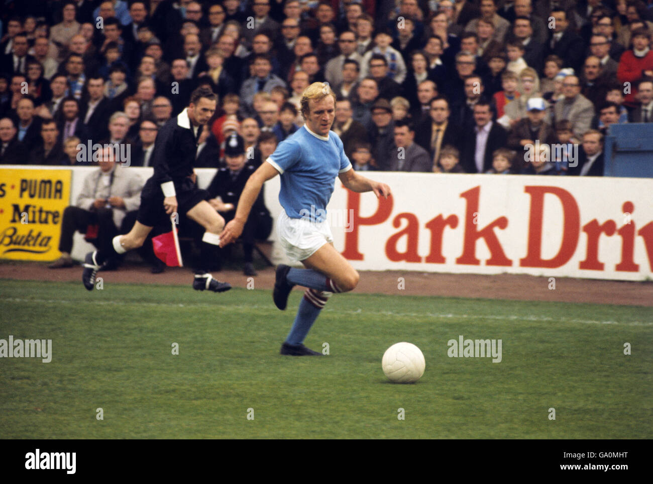 Soccer League Division One - Manchester City v Stoke City - Maine Road Foto Stock