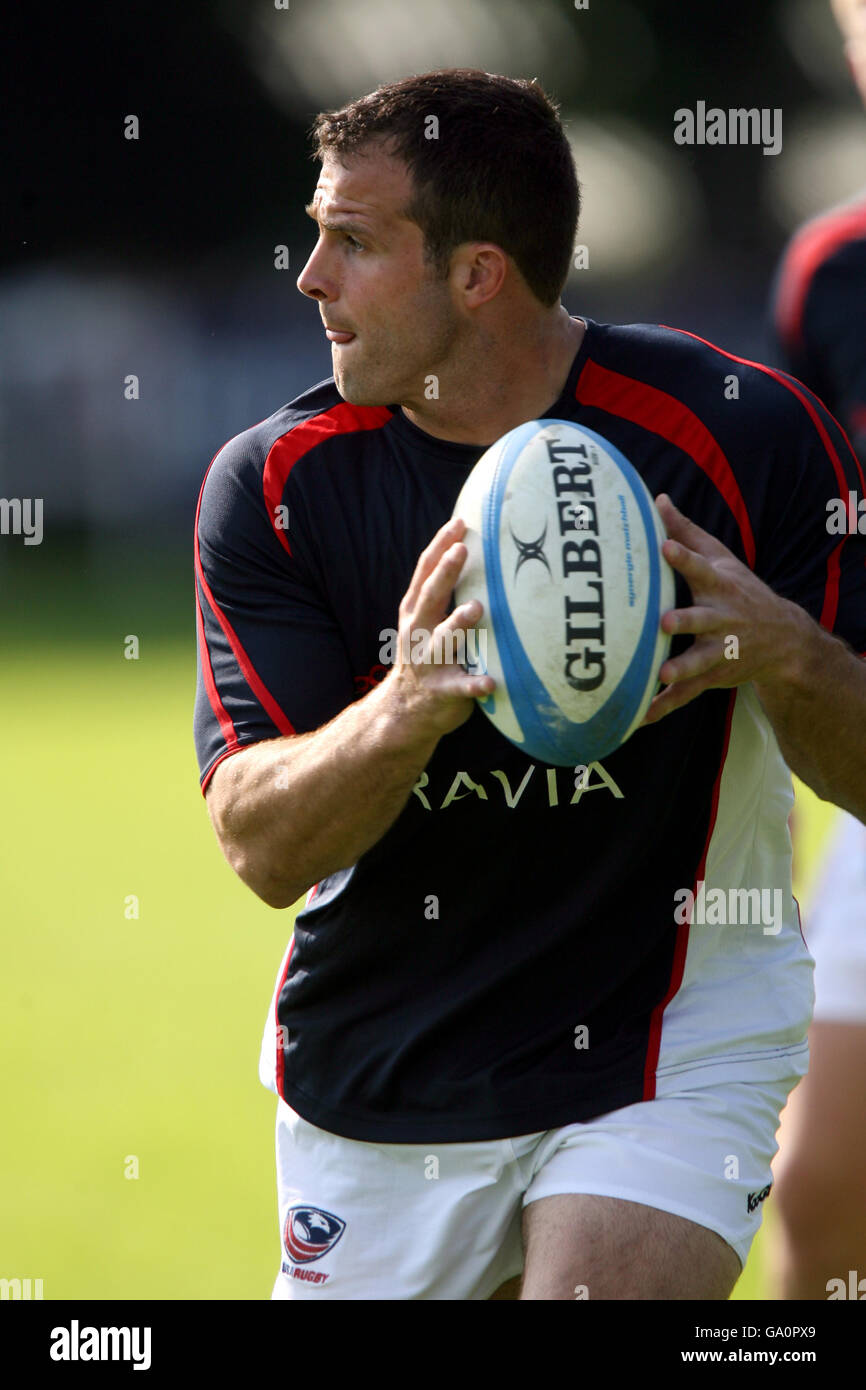 Rugby Union - Barclays Churchill Cup - Scozia v USA - Henley RFC Foto Stock