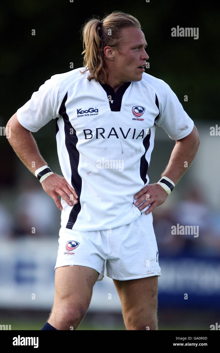 Rugby Union - Barclays Churchill Cup - Scozia v USA - Henley RFC Foto Stock