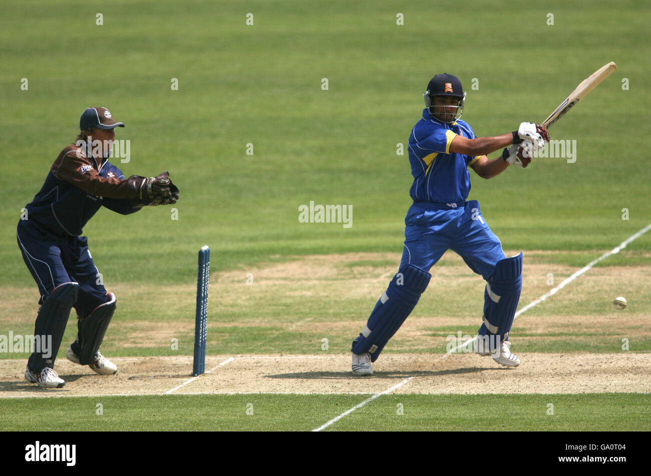 Cricket - Friends Provident Trophy Sud Group - Surrey tappi marrone v Essex Eagles - Whitgift School Foto Stock