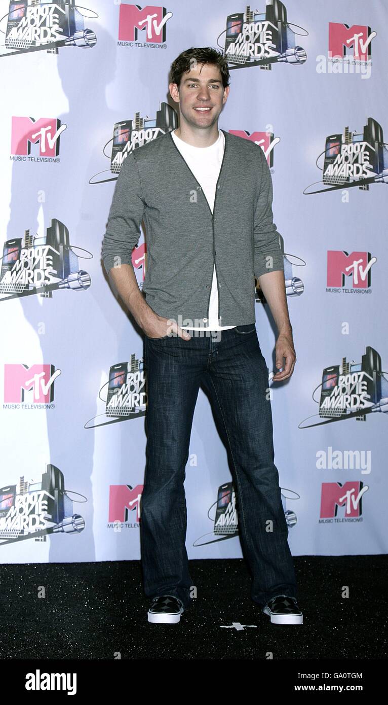 John Krasinski al MTV Movie Awards 2007 al Gibson Amphitheatre, Universal City, Los Angeles. Foto Stock