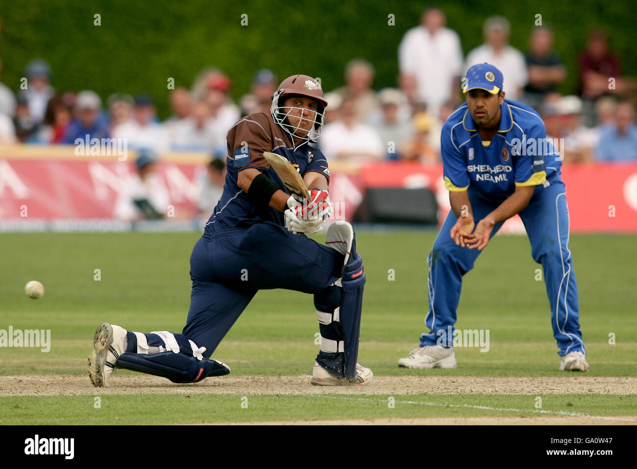 Cricket - Friends Provident Trophy Sud Group - Surrey tappi marrone v Essex Eagles - Whitgift School Foto Stock