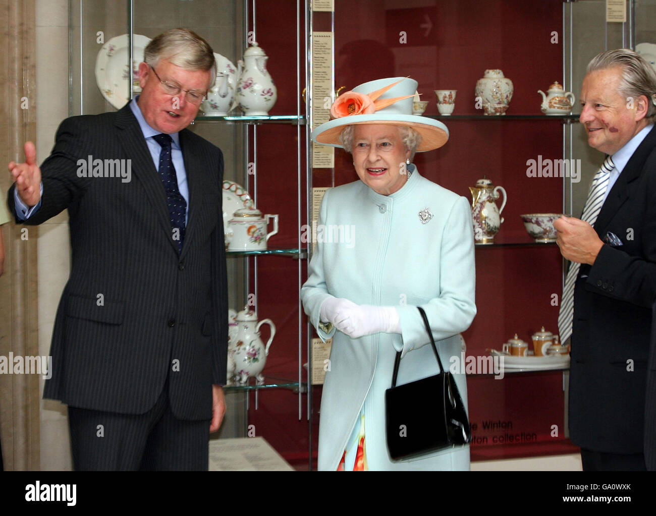 Royals visitare Cardiff Foto Stock