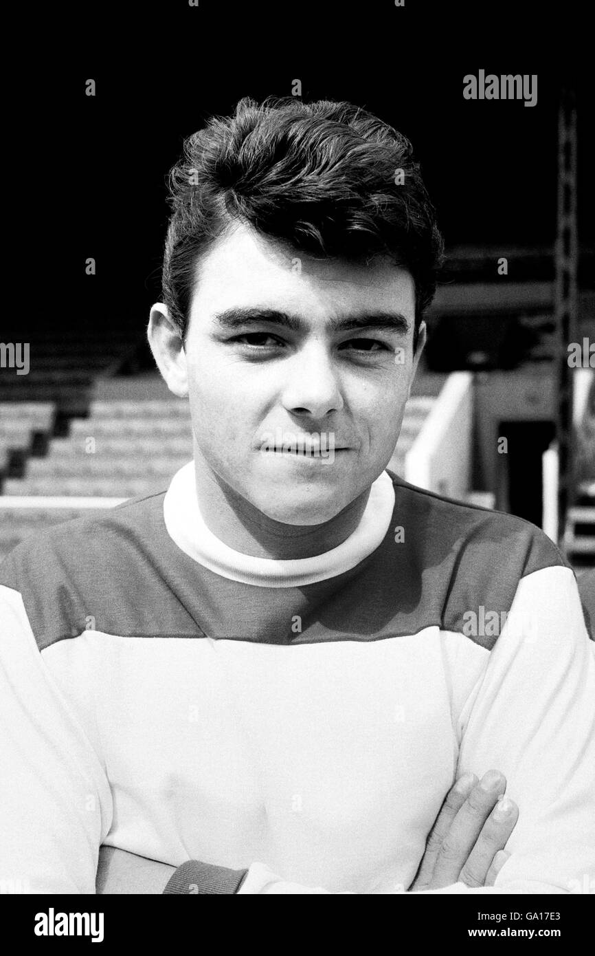 Calcio - Football League Divisione due - Charlton Athletic Photocall. Keith Peacock, Charlton Athletic (il primo sostituto mai utilizzato nel campionato di calcio) Foto Stock