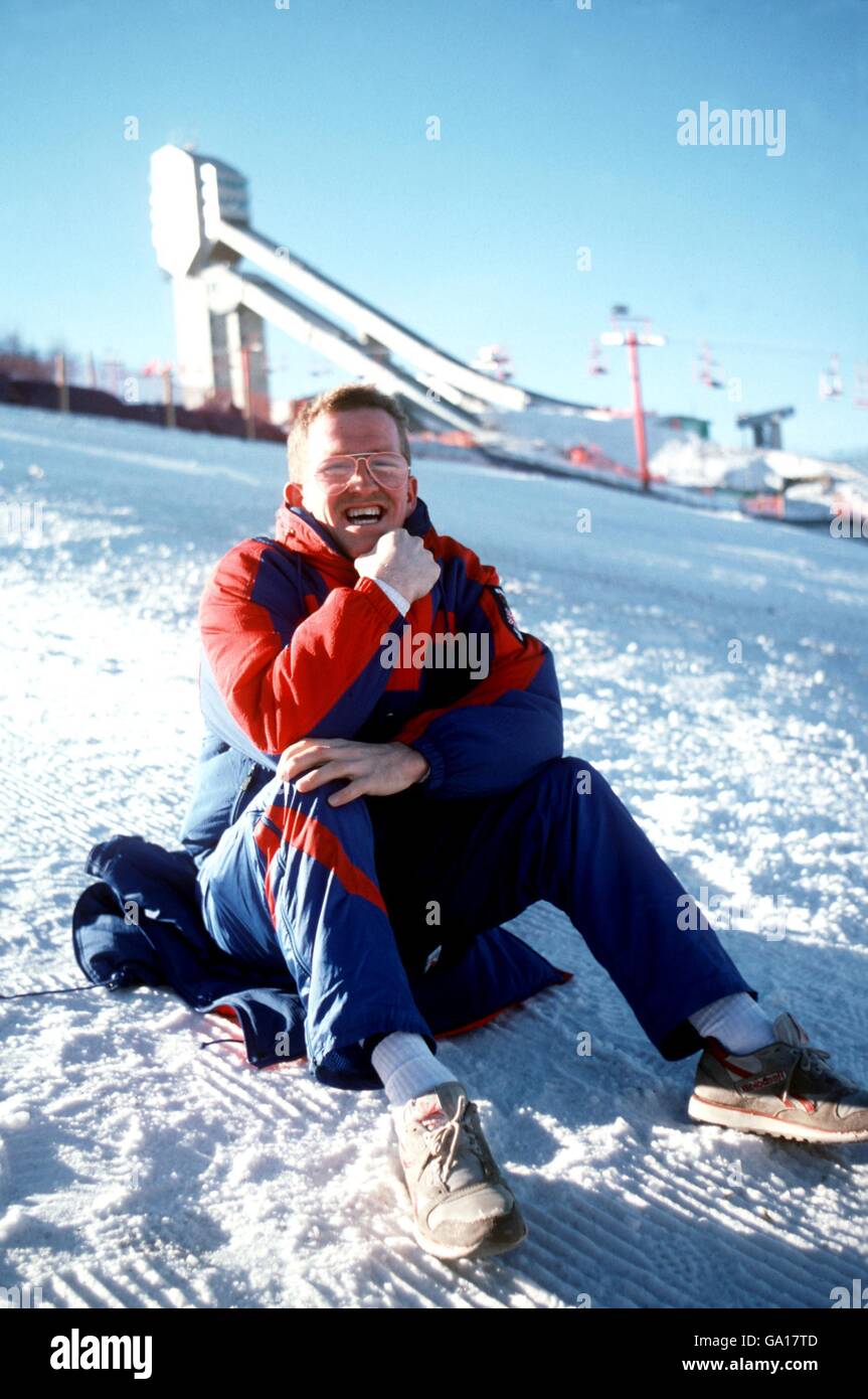 Salto con gli sci olimpiadi invernali calgary immagini e fotografie