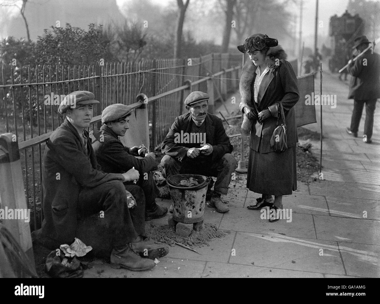 Politica inglese - Elezioni - Brentford e Chiswick By-Election - Londra - 1922 Foto Stock