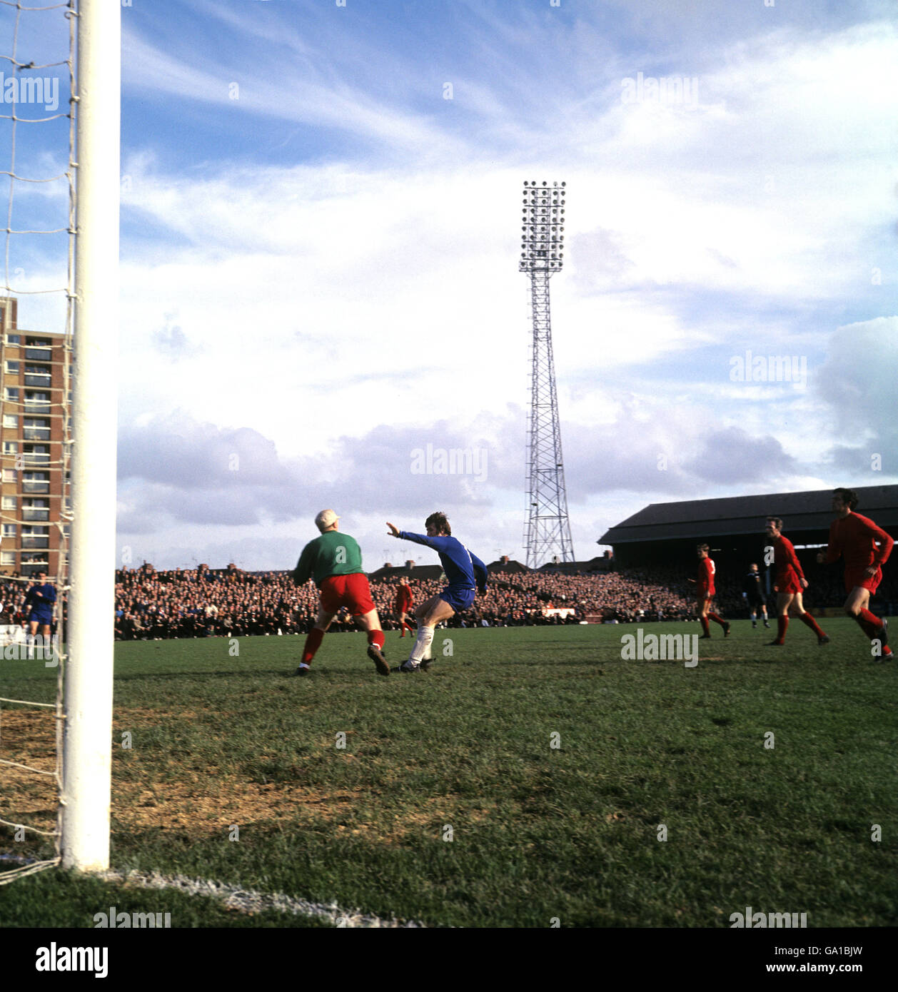 Calcio - Lega Calcio Divisione 2 - Bristol City v Birmingham City - Ashton Gate. Mike Gibson, portiere della città di Bristol 12/10/1968 Foto Stock