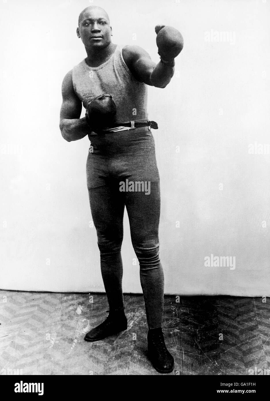 Boxing - Heavyweight - Jack Johnson Foto Stock