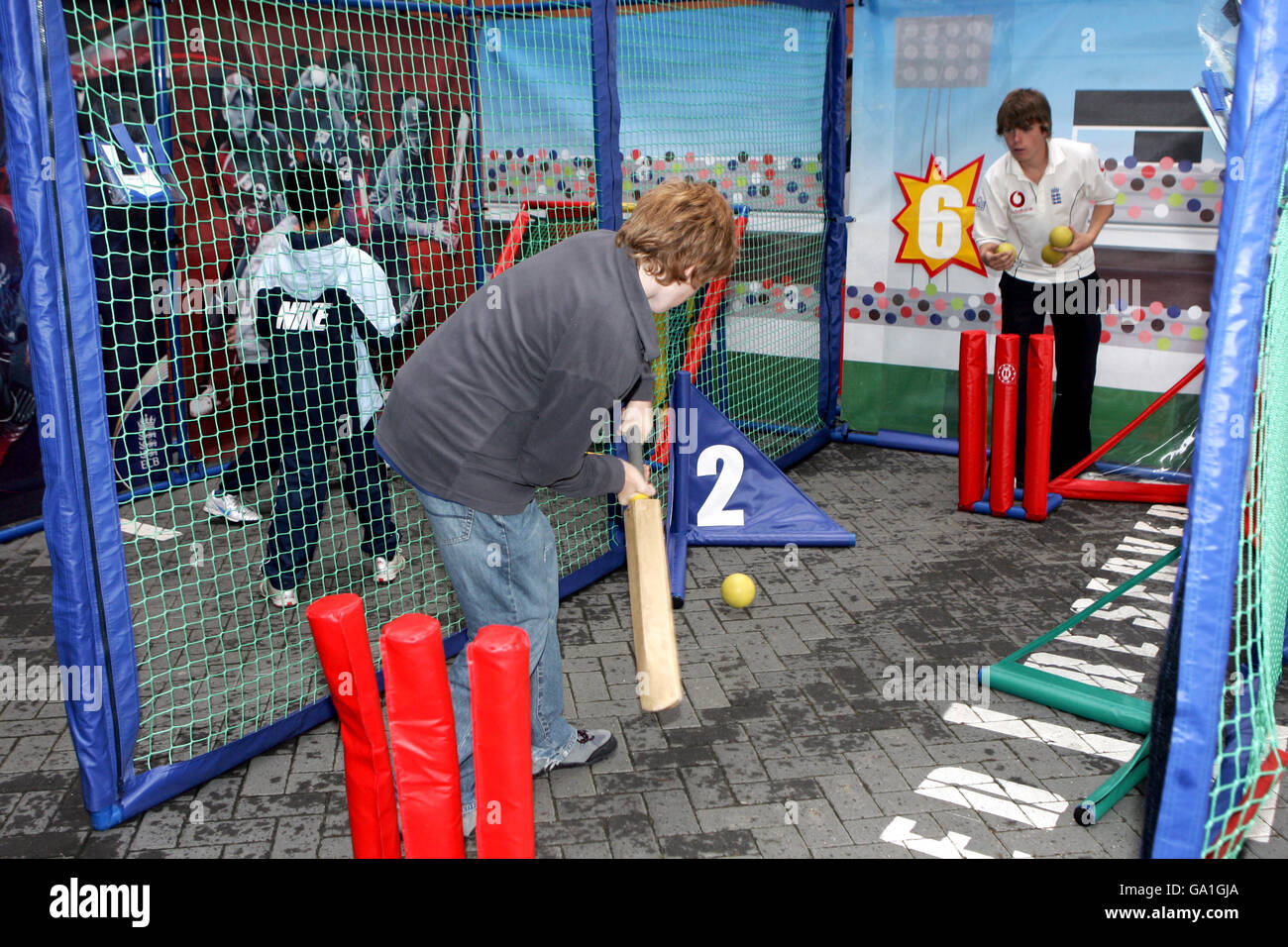 Cricket - Venti20 Cup 2007 - Divisione Sud - Surrey tappi marrone v Hampshire Hawks - Il Brit Oval Foto Stock