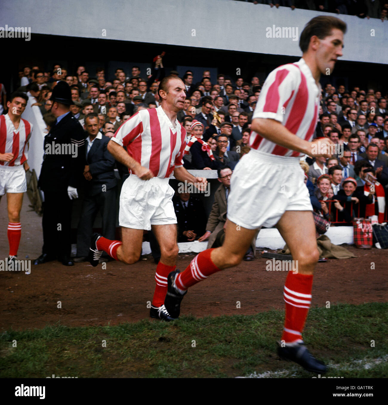 Calcio - Divisione League - Stoke City v Tottenham Hotspur - massa di Victoria Foto Stock