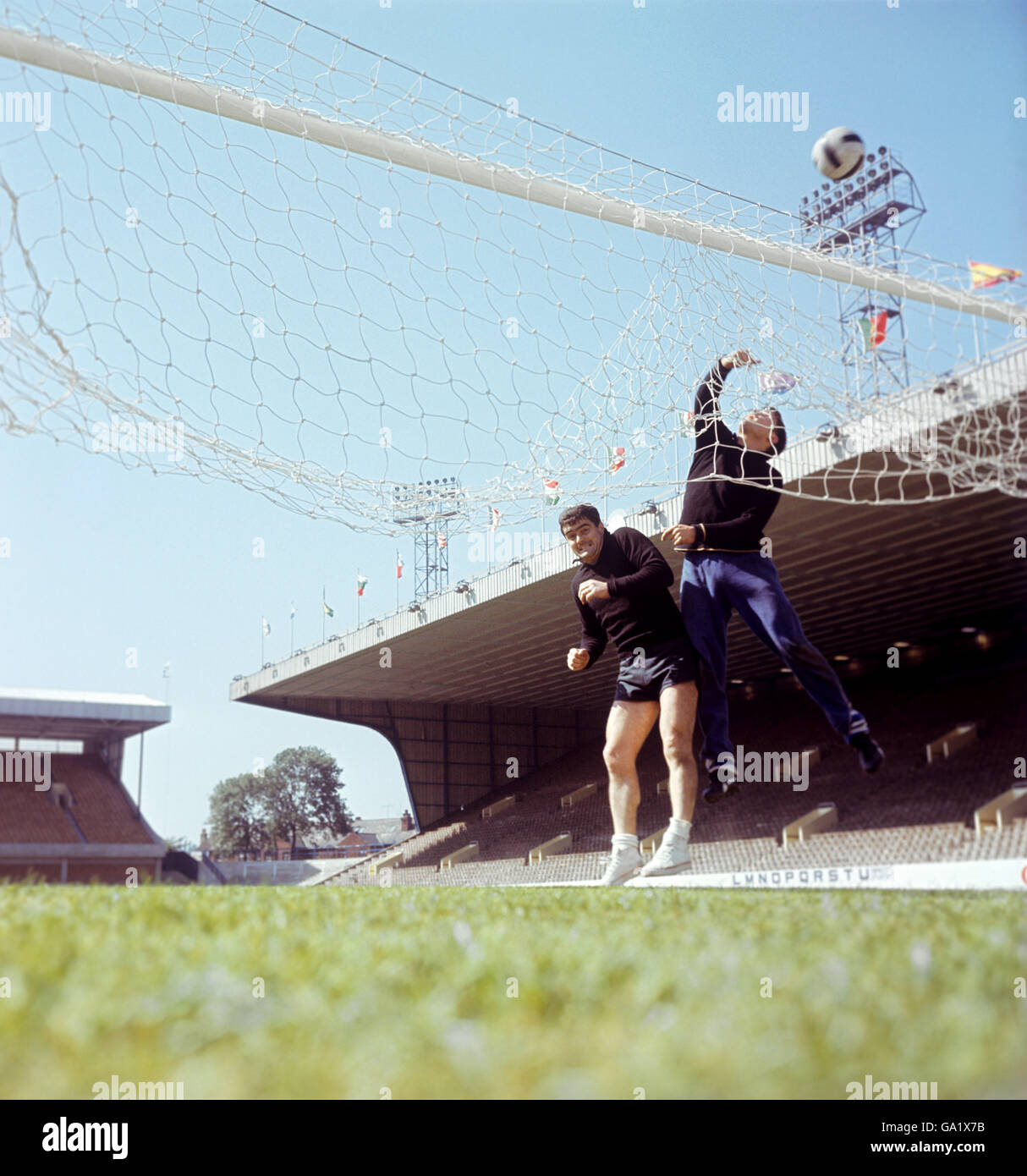 Calcio - Coppa del Mondo di calcio Inghilterra 1966 - Uruguay Photocall - Sheffield Foto Stock