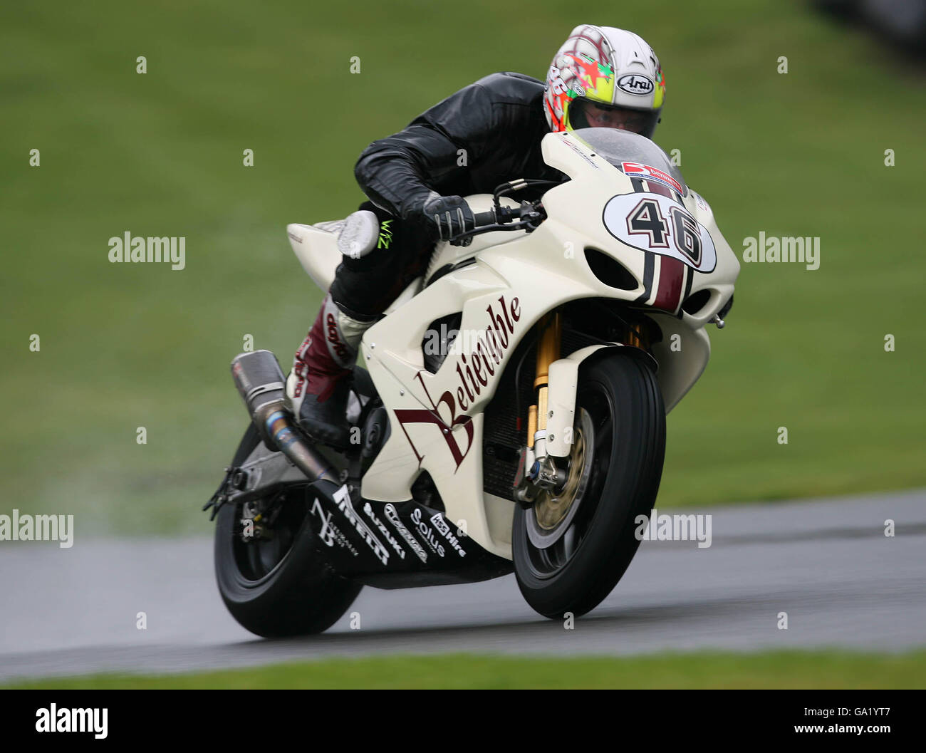 Motociclismo - British Superbike Championship 2007 - Round Eight - Oulton Park. Ollie Bridewell (GBR) Suzuki - Team NB Foto Stock