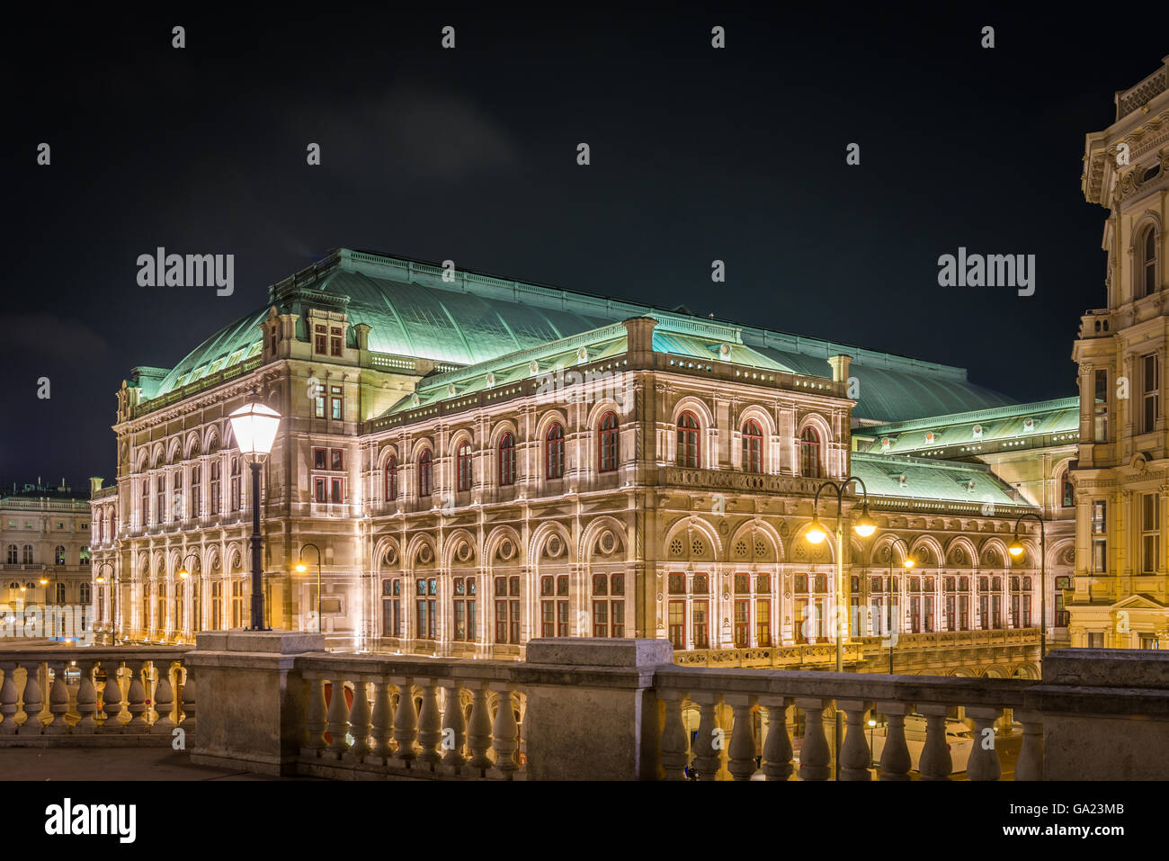 Vienna Opera House, Austria Foto Stock