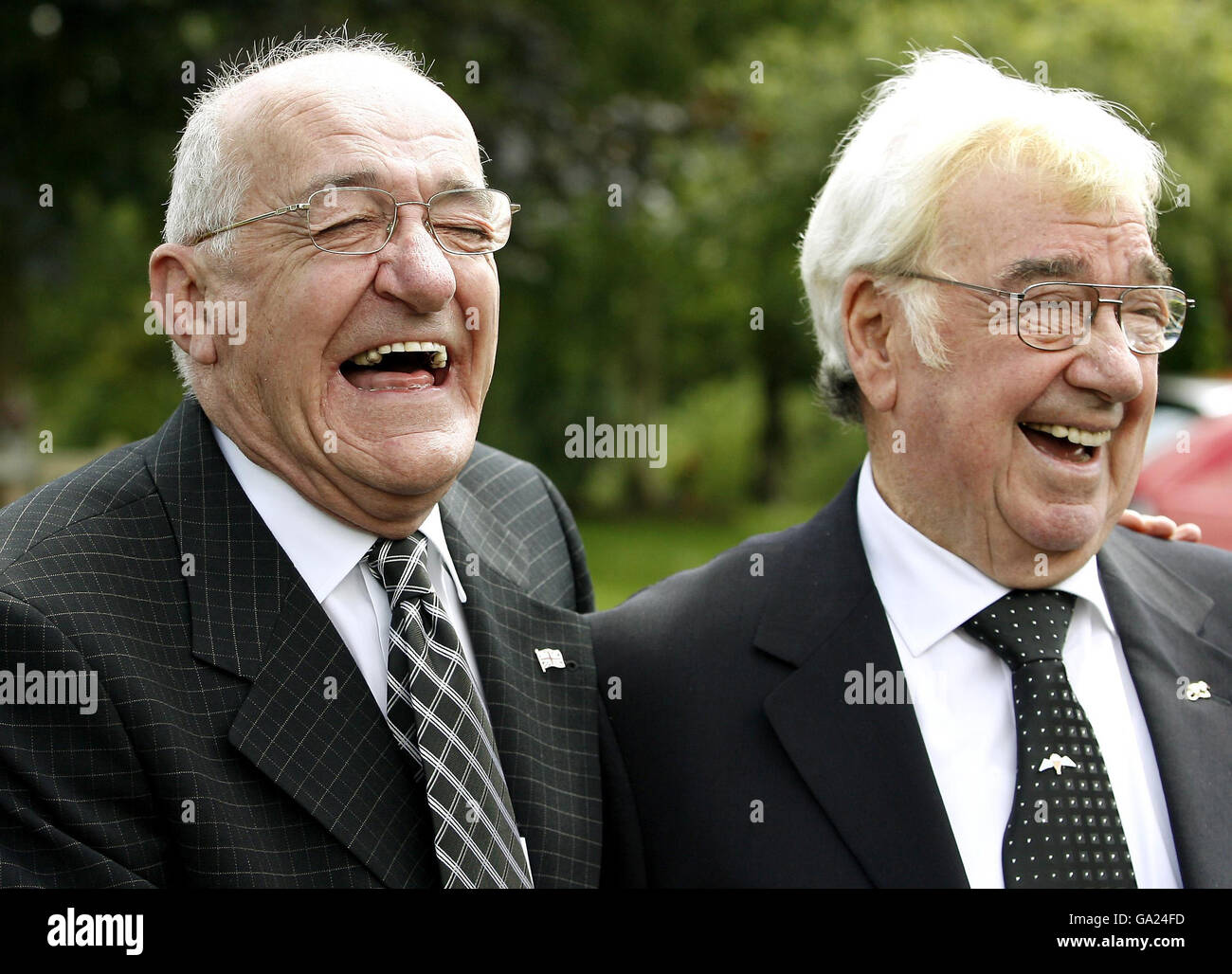 Bernard Manning funerale Foto Stock