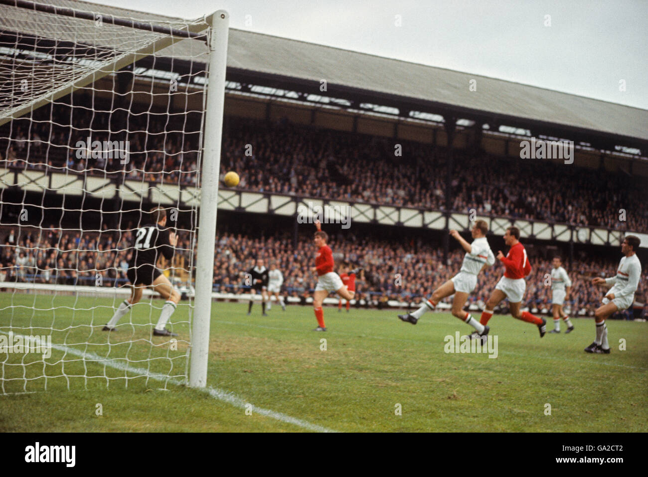 Calcio - Coppa del Mondo di calcio Inghilterra 1966 - Quarti di Finale - Germania Ovest v Ungheria - Roker Park Sunderland. Foto Stock
