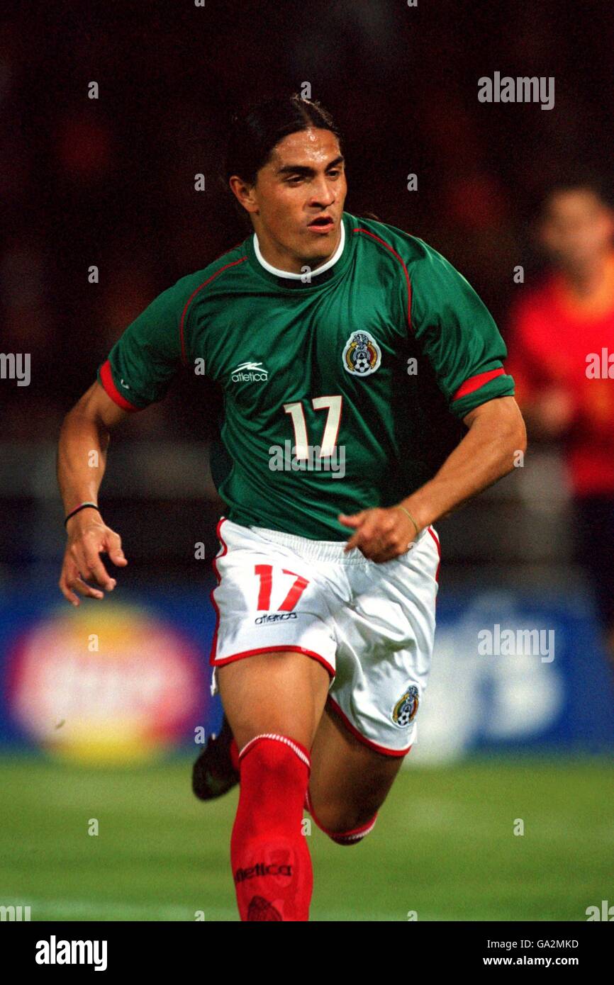 International Soccer - friendly - Spagna / Messico. Francisco Palencia, Messico Foto Stock