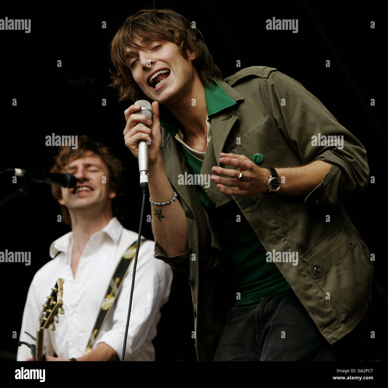 T nel Parco Festival - Scozia Foto Stock