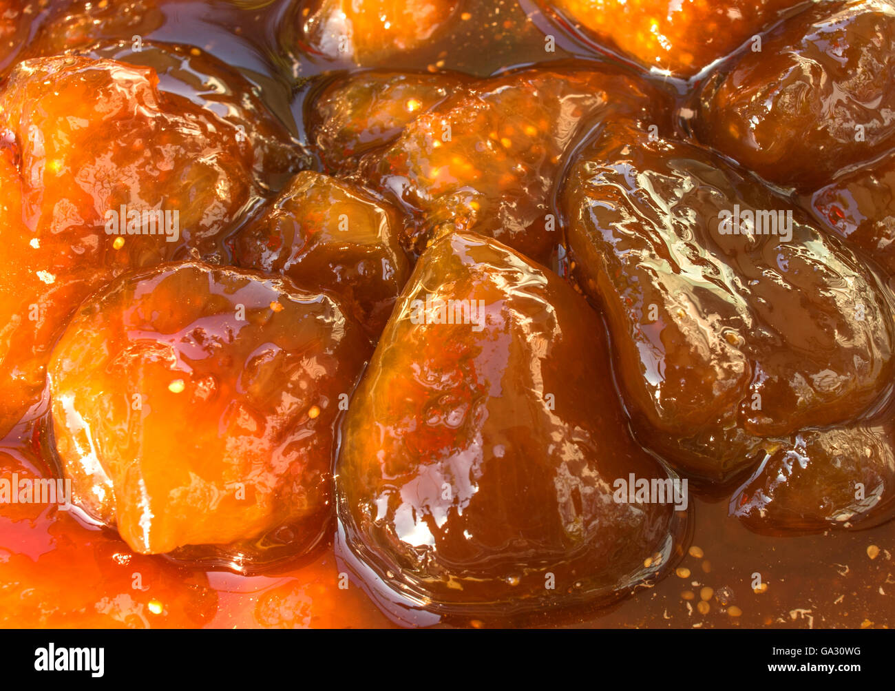 marmellata di fichi Foto Stock