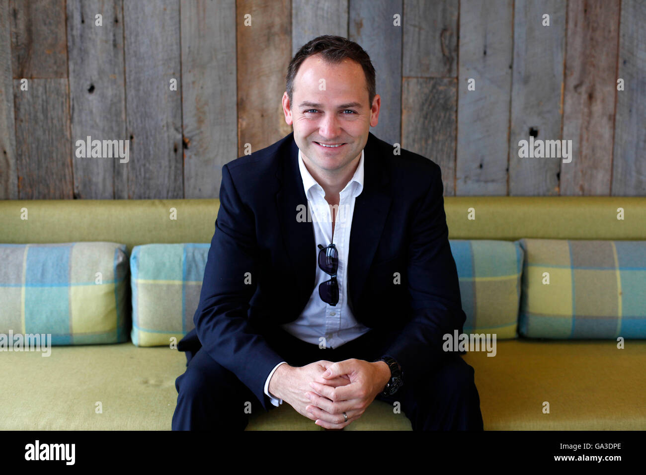 Ben Collins ex Stig in TV BBC Top Gear Foto Stock