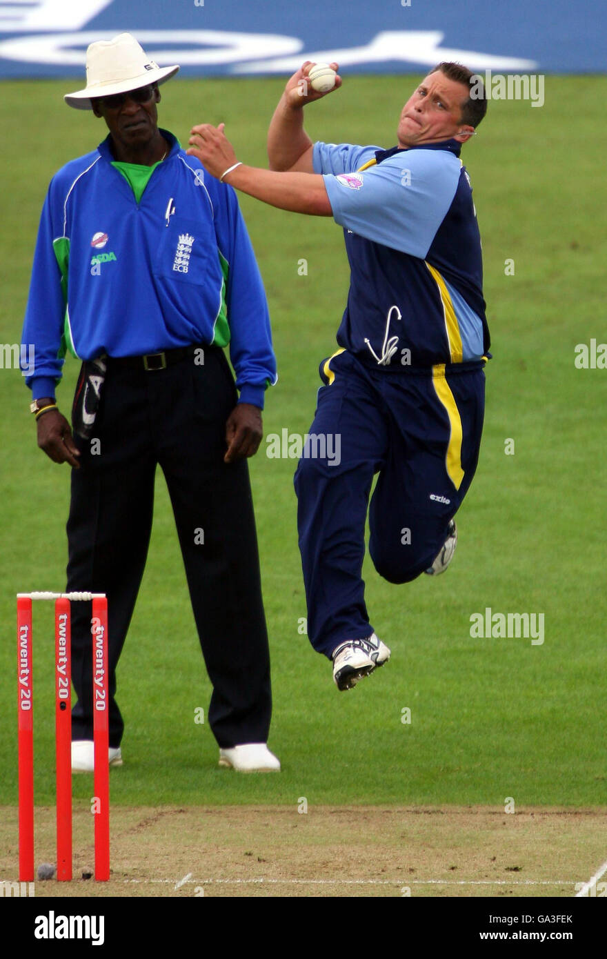 Cricket - Venti20 Cup - sezione nord - Leicestershire v Yorkshire - County Ground Foto Stock
