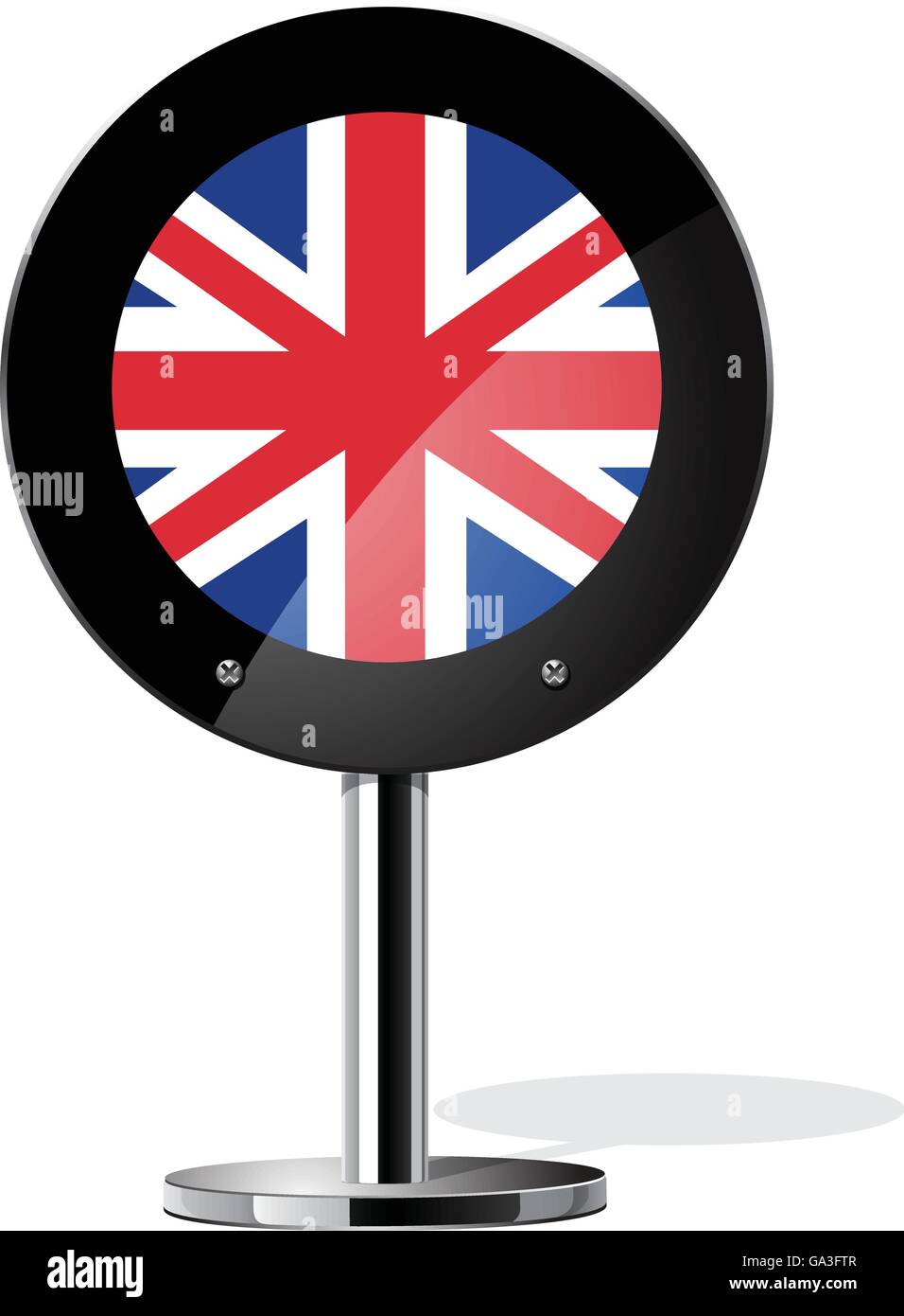 British Sign concetto segno Illustrazione Vettoriale