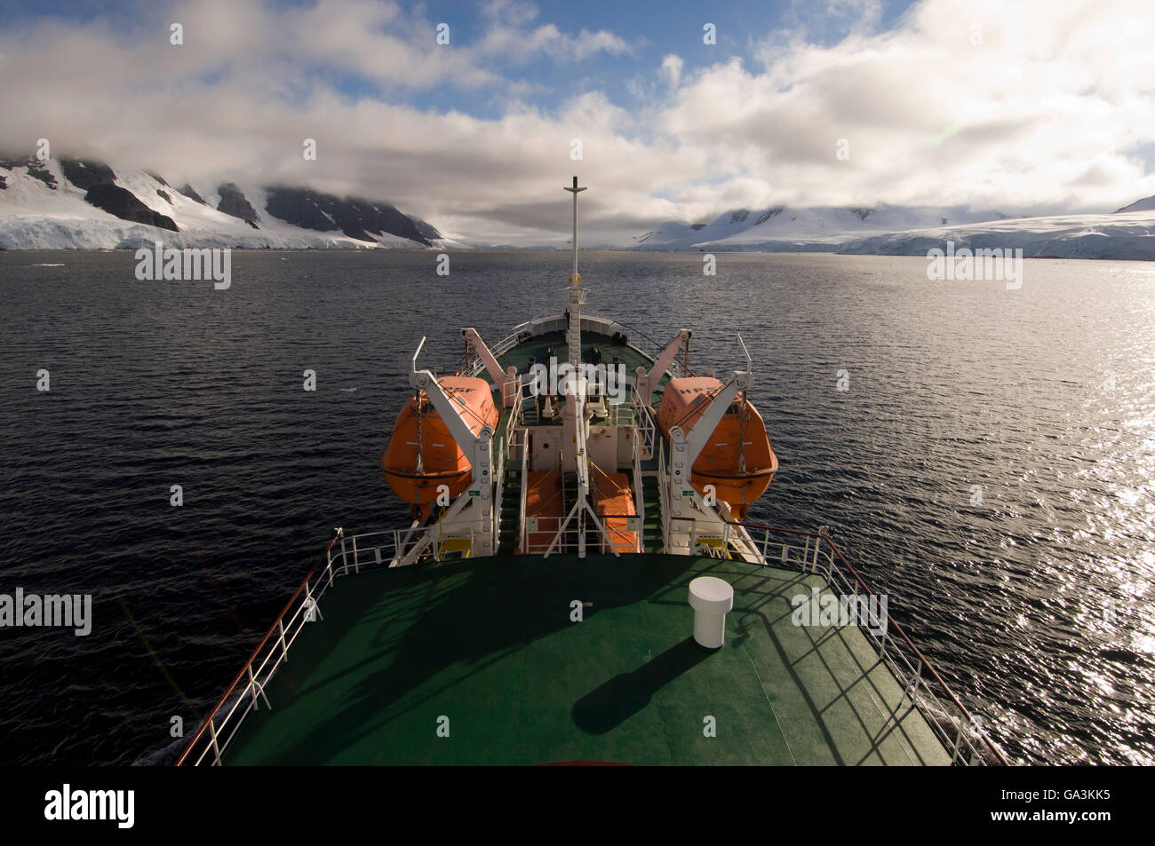 Antartico nave da sogno, Neumayer Channel, Penisola Antartica, Antartide Foto Stock