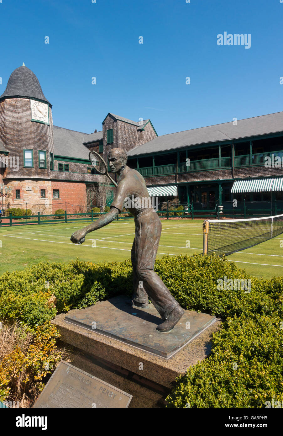 International Tennis Hall of fame Newport Rhode Island Foto Stock