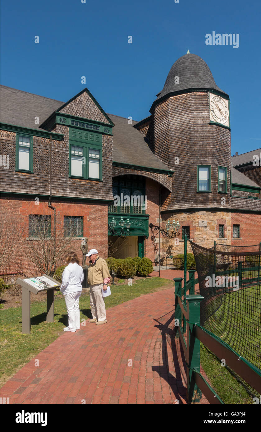 International Tennis Hall of fame Newport Rhode Island Foto Stock