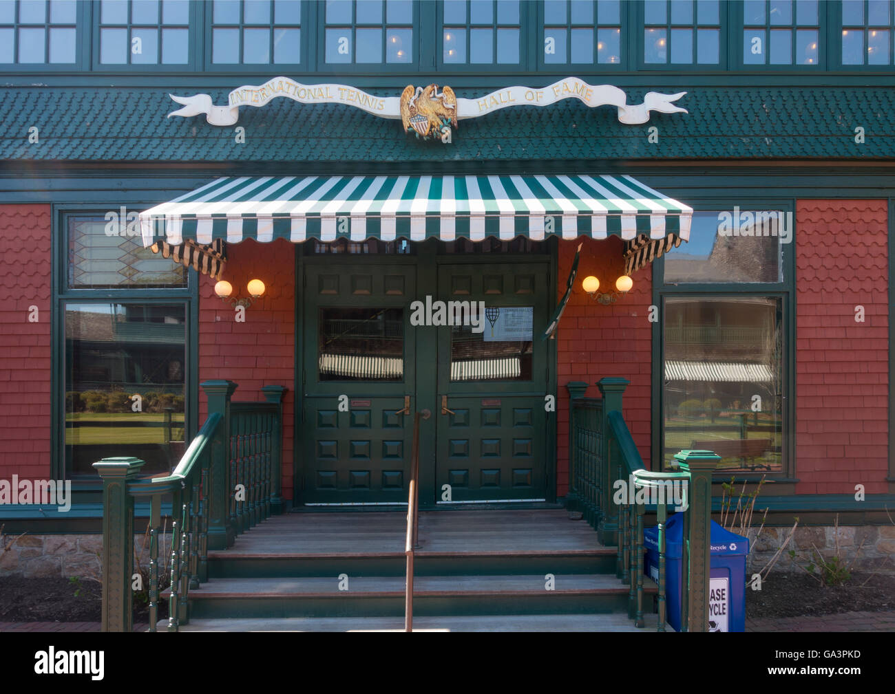 International Tennis Hall of fame Newport Rhode Island Foto Stock