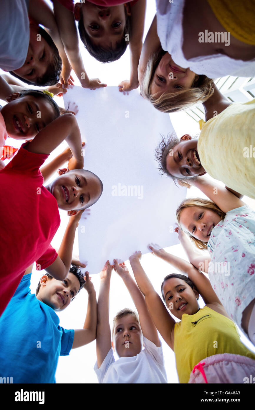 Bambini panno di contenimento Foto Stock