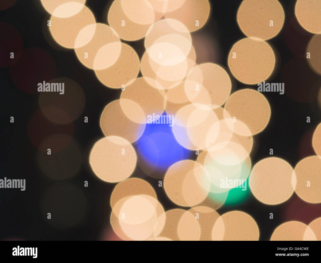 Abstract bella luce su sfondo scuro Foto Stock