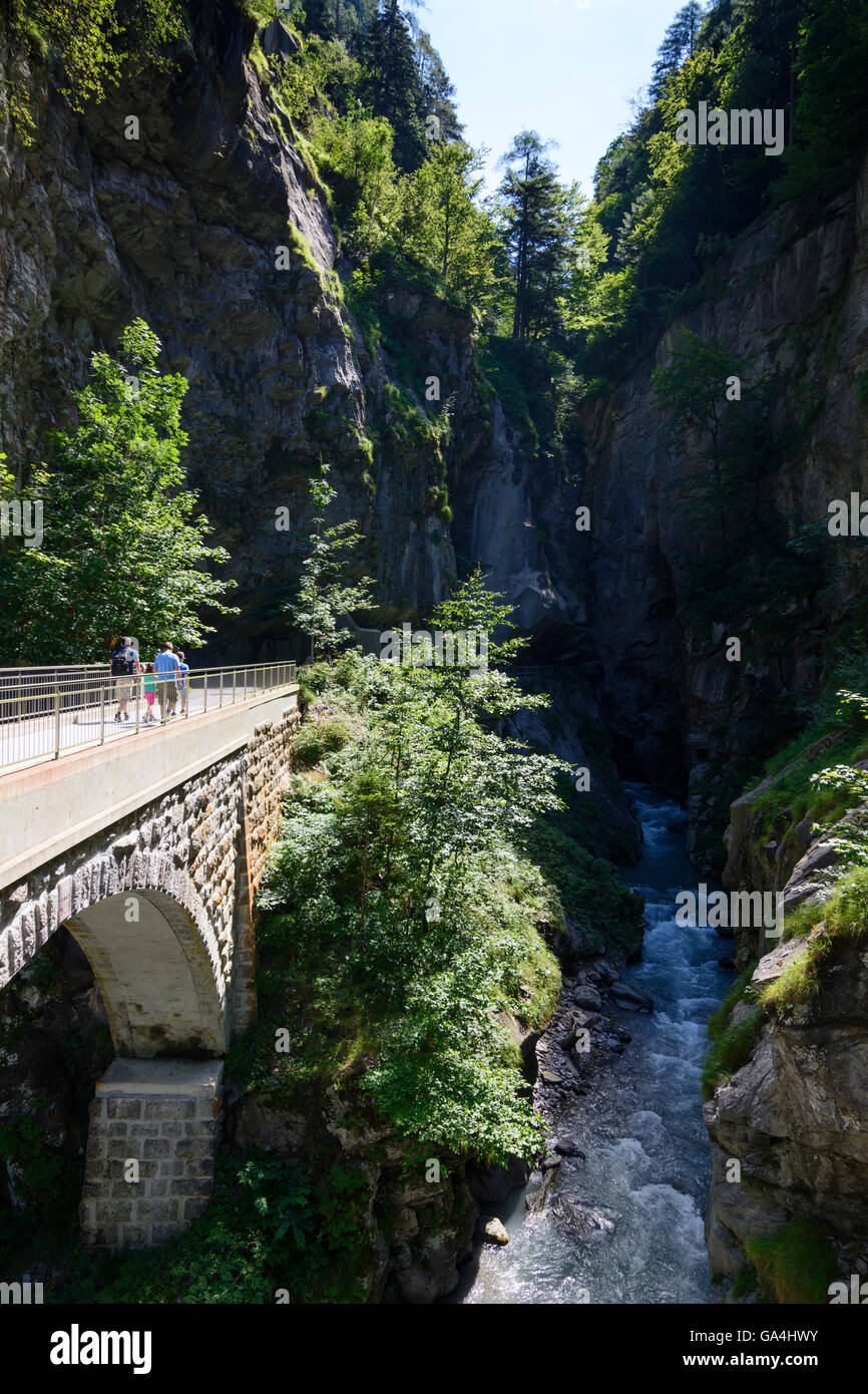 Bad Ragaz Tamina Gorge Svizzera San Gallo Sarganserland Foto Stock