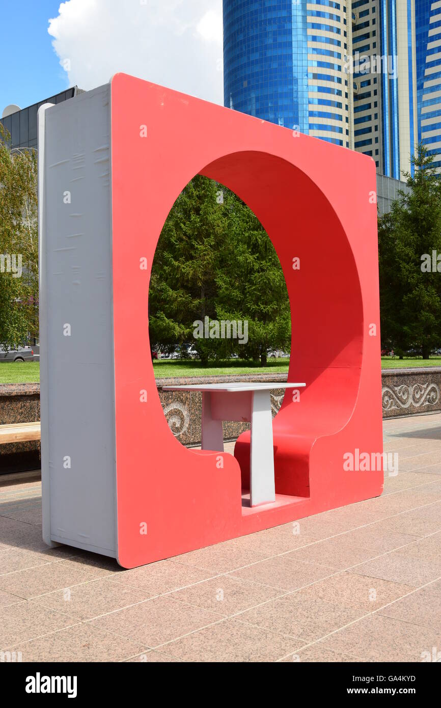 Astana Arte Fest 2016 Energia umana per Expo 2017 a Astana, Kazakistan, nel luglio 2016 Foto Stock