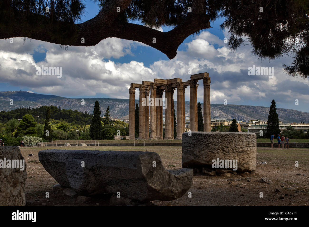 Acropoli di Atene, Grecia Foto Stock