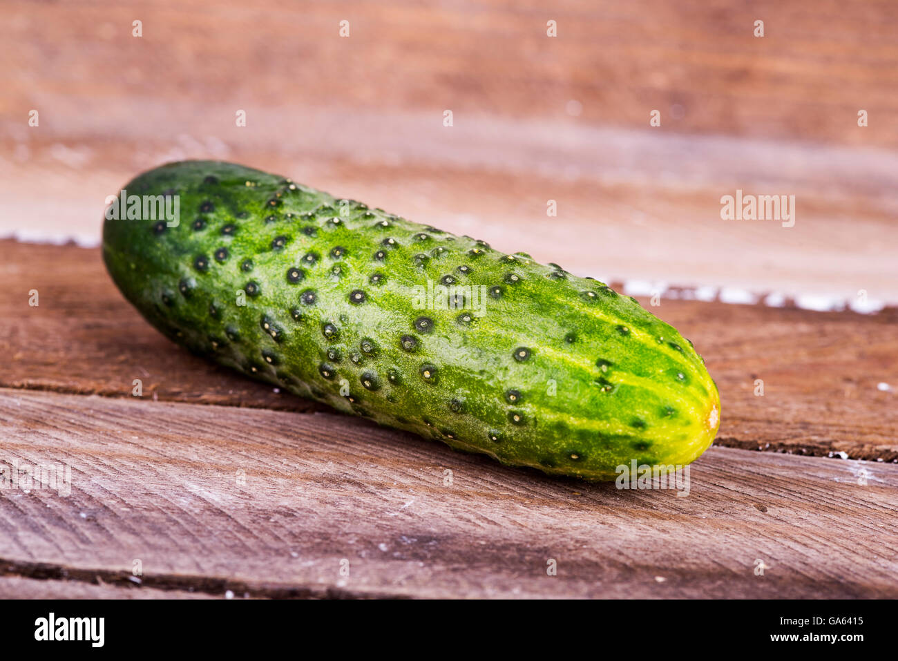 Una foto di cetriolo verde Foto Stock