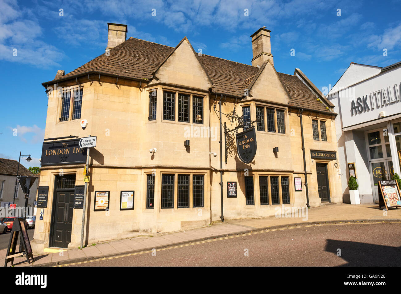 Il London Inn St John's Street Stamford Lincolnshire UK Foto Stock